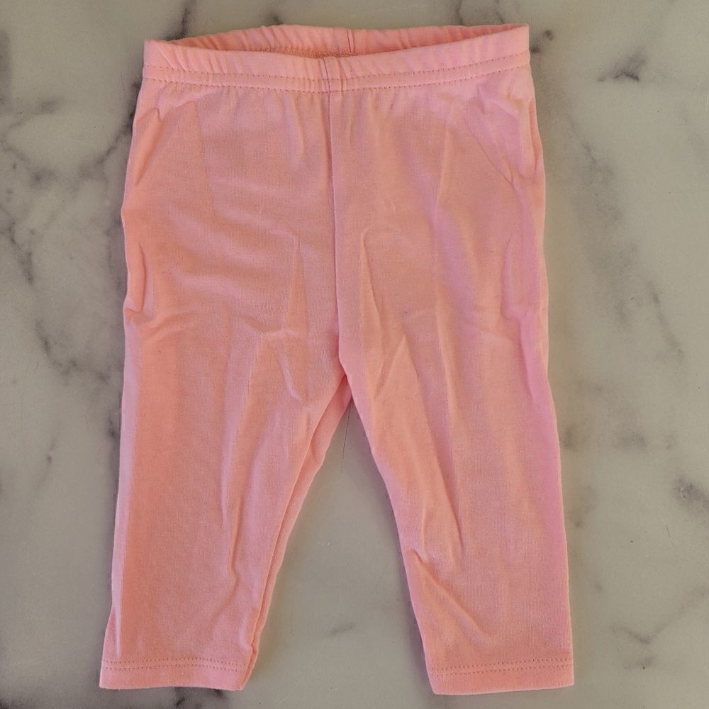Garanimals 3-6 month baby girl pink leggings basics pull on $1 ADD ON